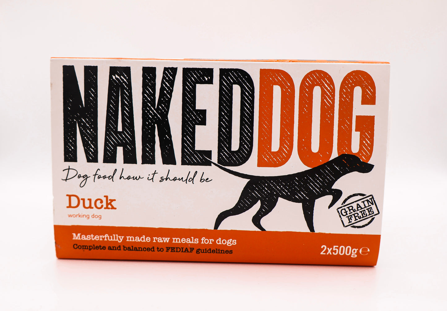 Naked Dog Original Duck 2 x 500g