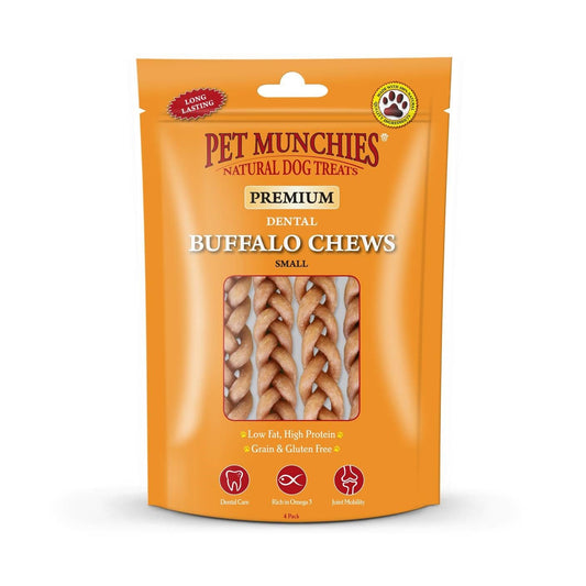 Pet Munchies Buffalo Chew Small x 4