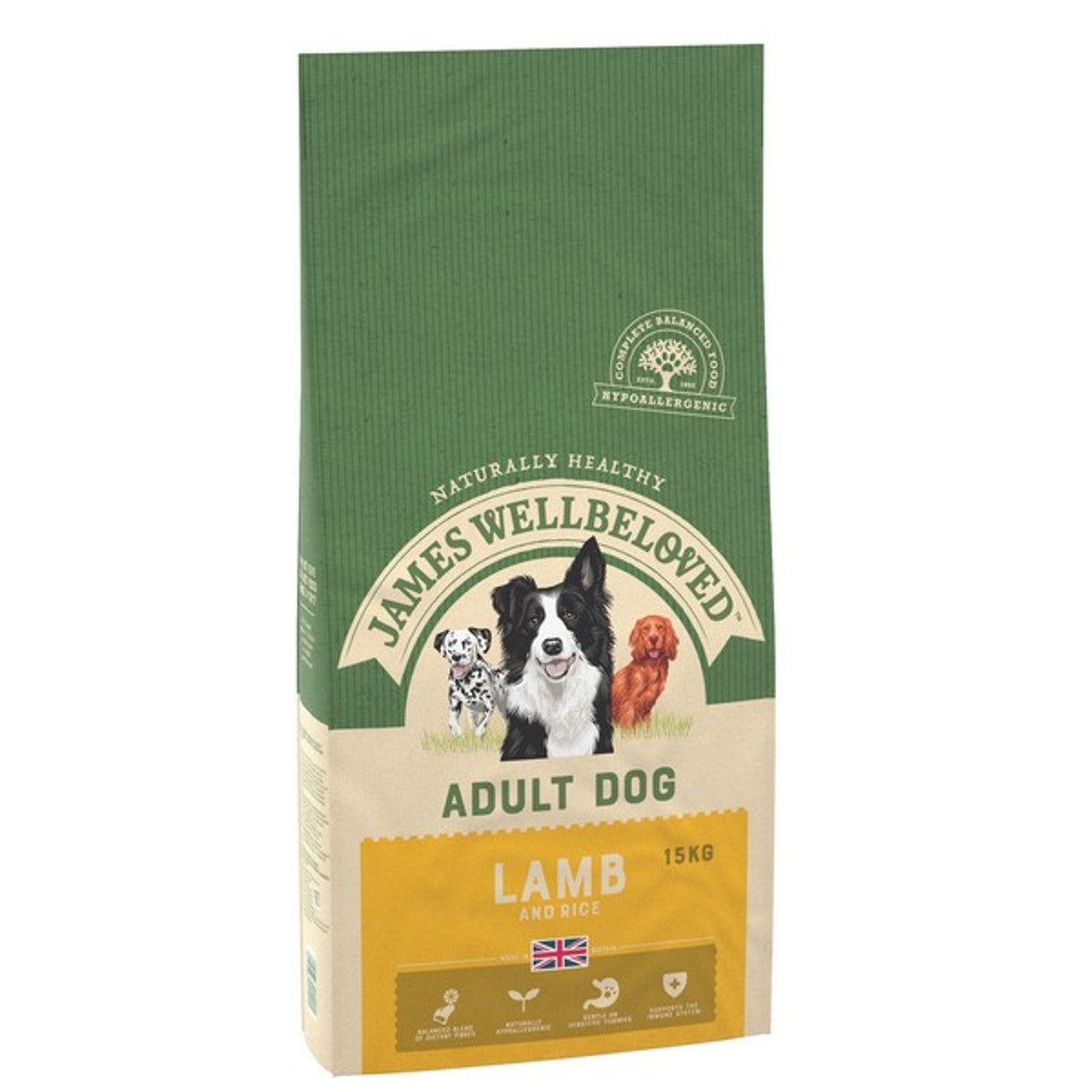 Wellbeloved Lamb and Rice Adult 15kg