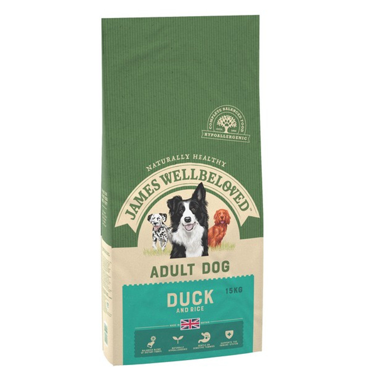 Wellbeloved Duck and Rice Adult 15kg