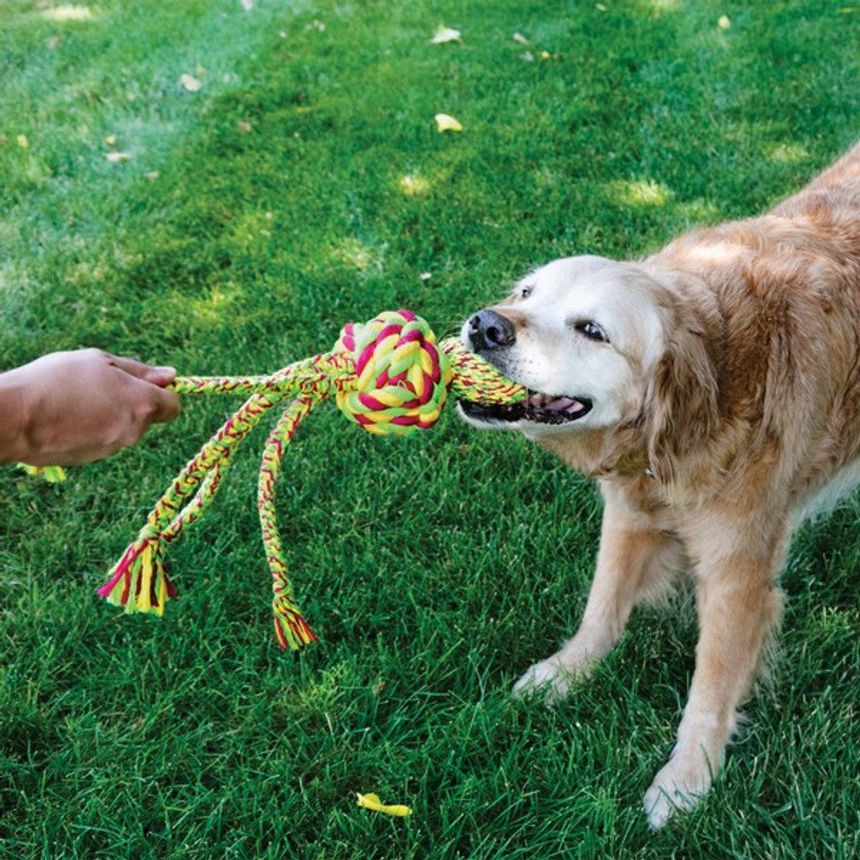 KONG Wubba Weaves with Rope