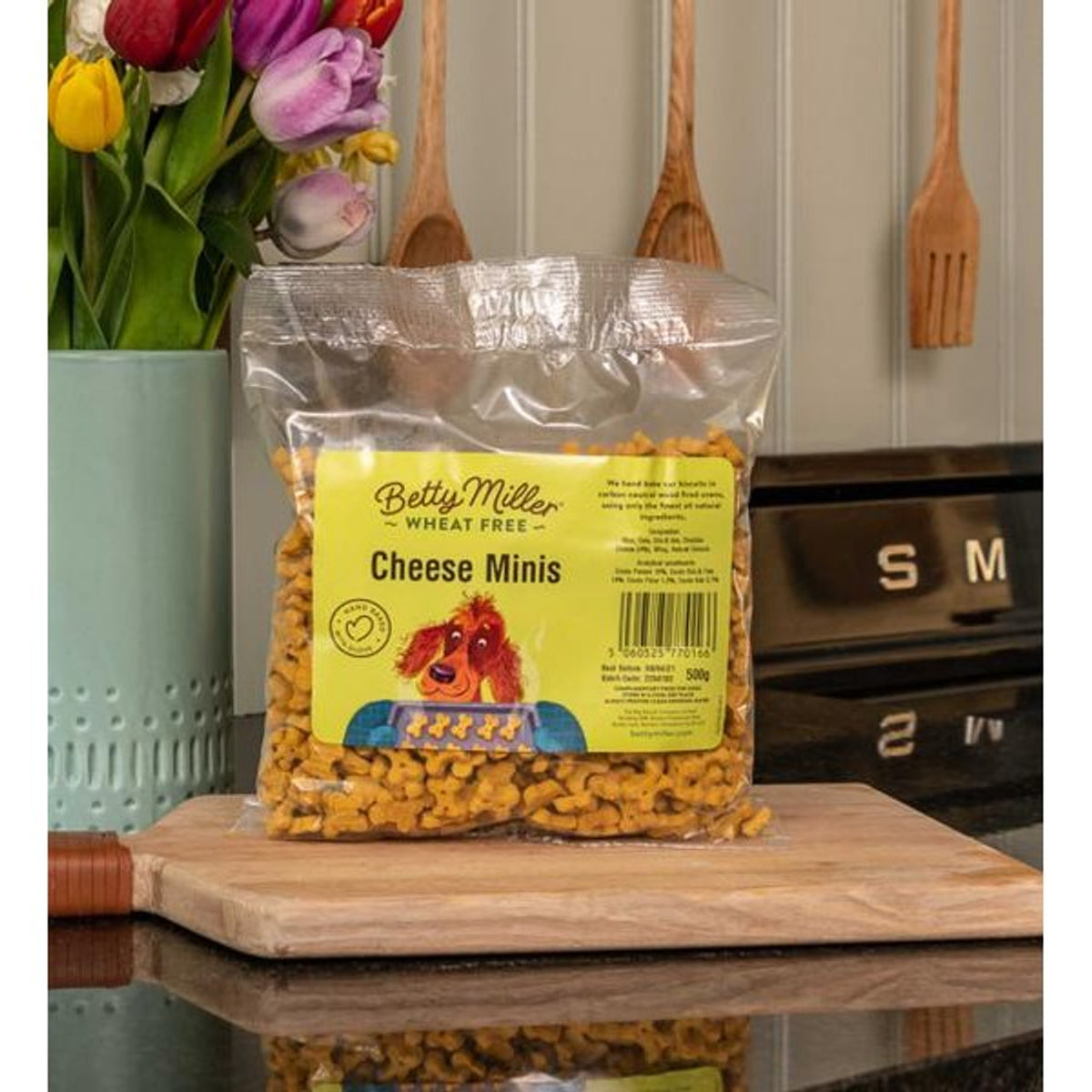 Betty Millers Wheat Free Cheese Little Bones 400g