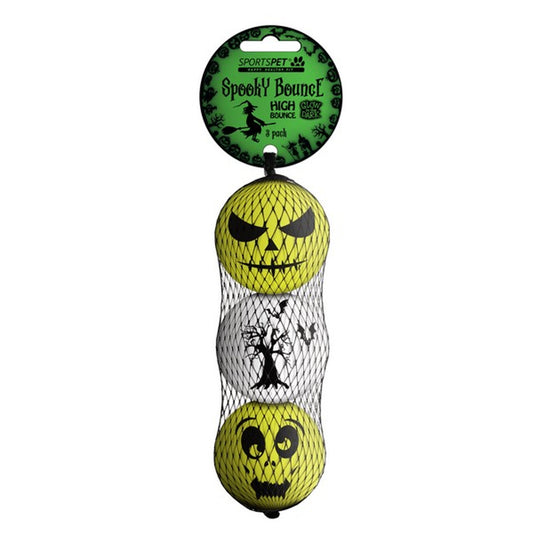 Sportspet High Bounce Glow in the Dark Ball (3pk)