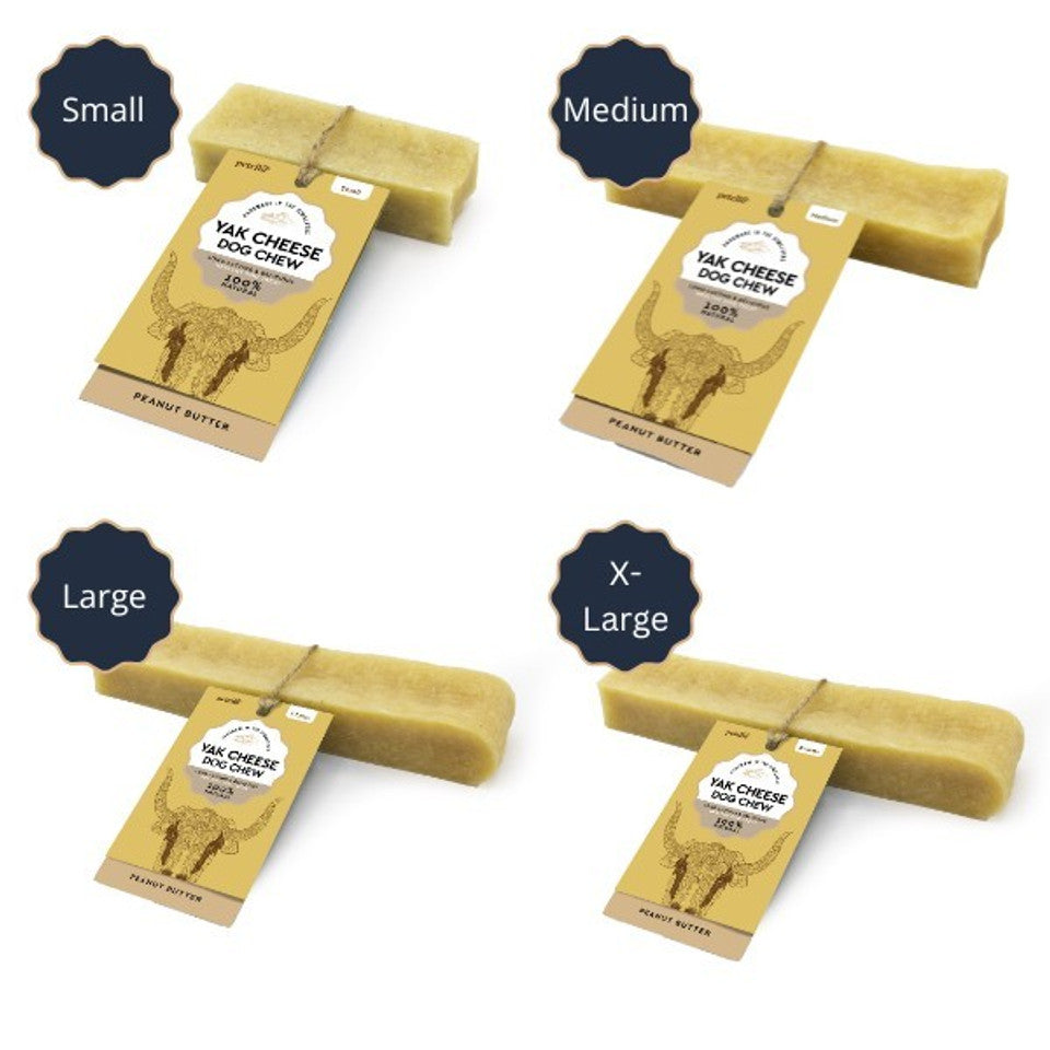 
                  
                    Petello Yak Cheese with Peanut Butter Dog Chew 75g
                  
                