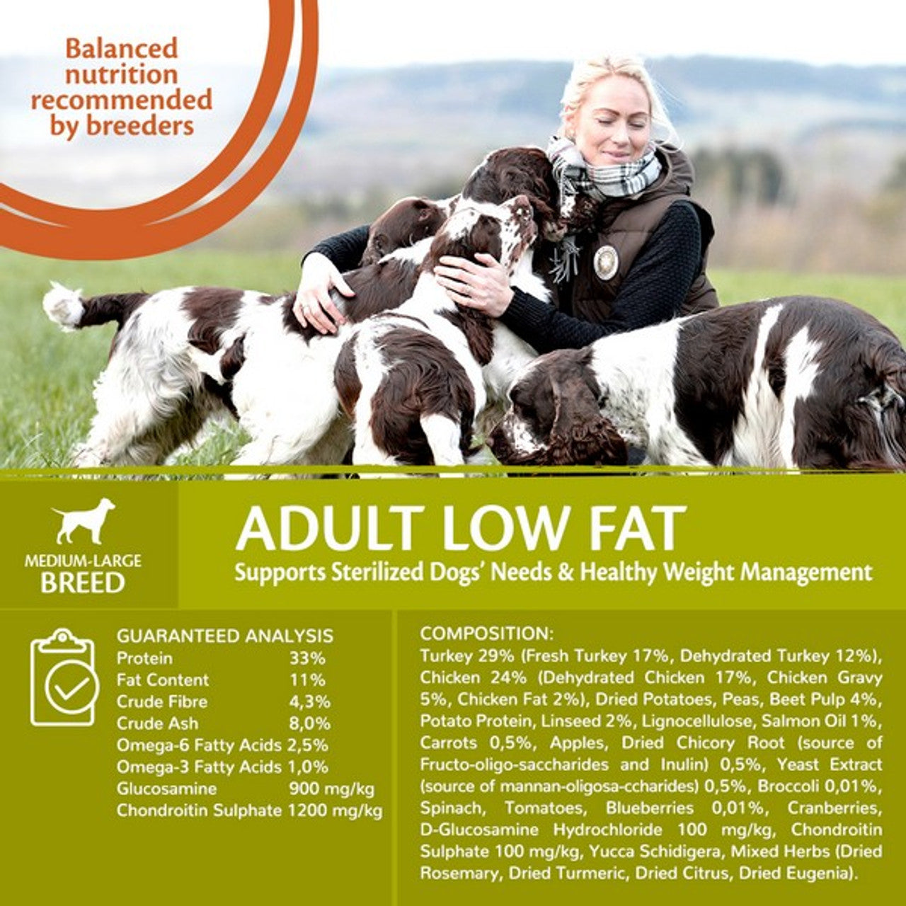 Wellness CORE Dog Dry Low Fat - Turkey Recipe 10kg