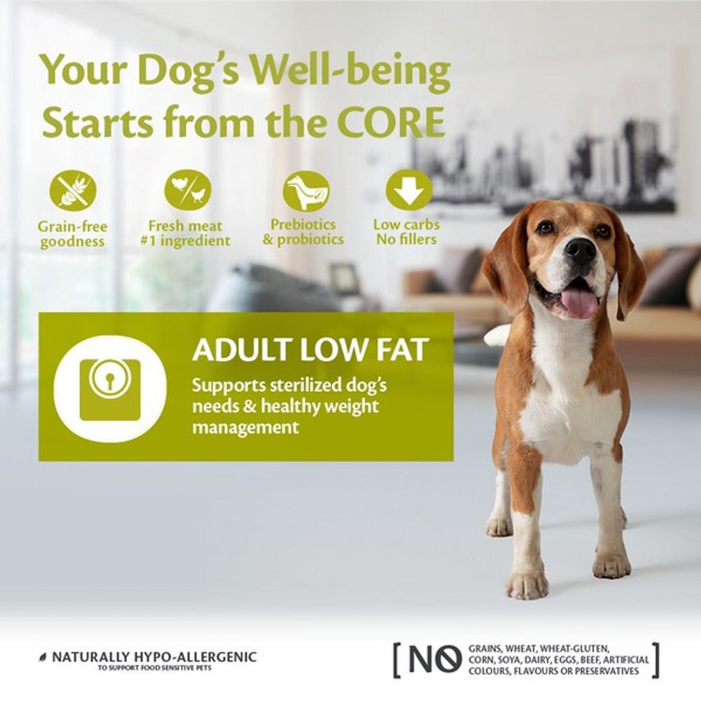 
                  
                    Wellness CORE Dog Dry Low Fat - Turkey Recipe 10kg
                  
                