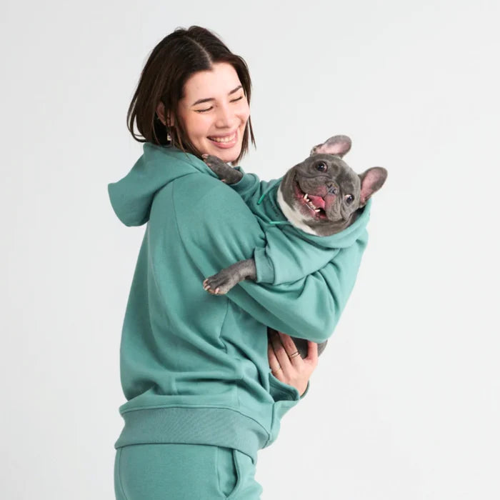 Essential Human Hoodie- Teal