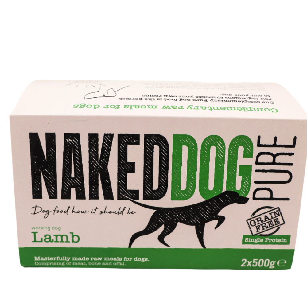 
                  
                    Naked Dog Original Lamb x2 500g
                  
                