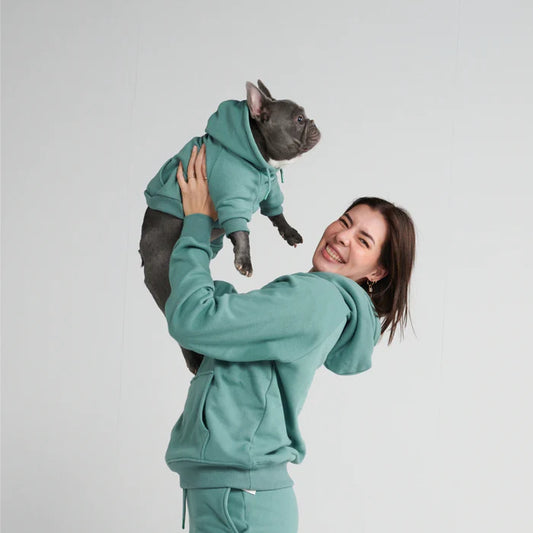 Essential Human Hoodie- Teal