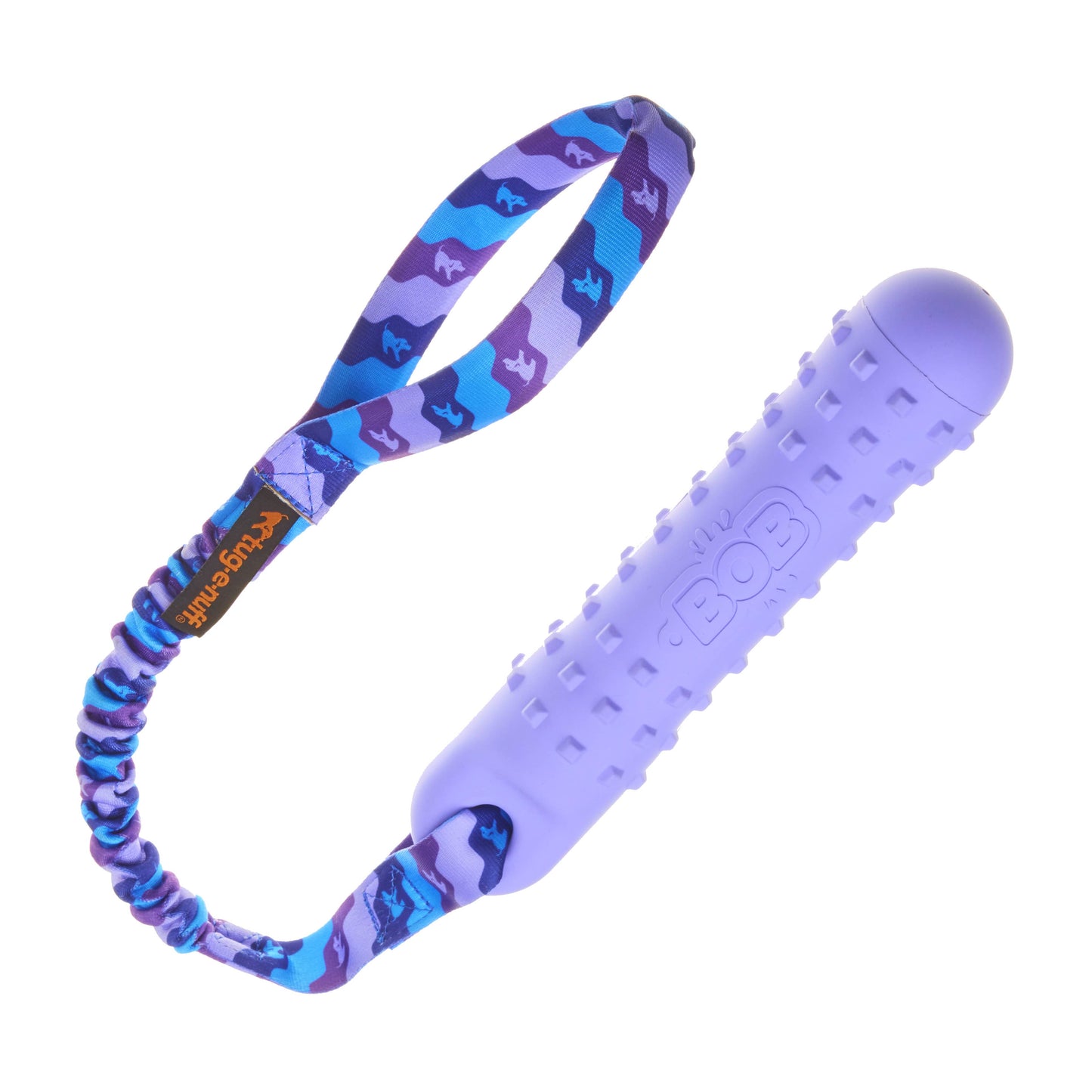 Tug-E-Nuff | BOB: The 3-in-1 Dummy | Fetch, tug, & float: Aqua Purple