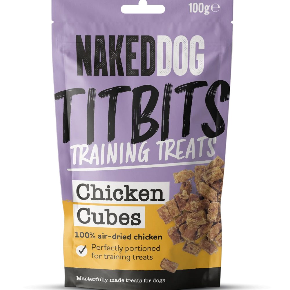 Naked Dog TITBITS training treats Chicken 100g