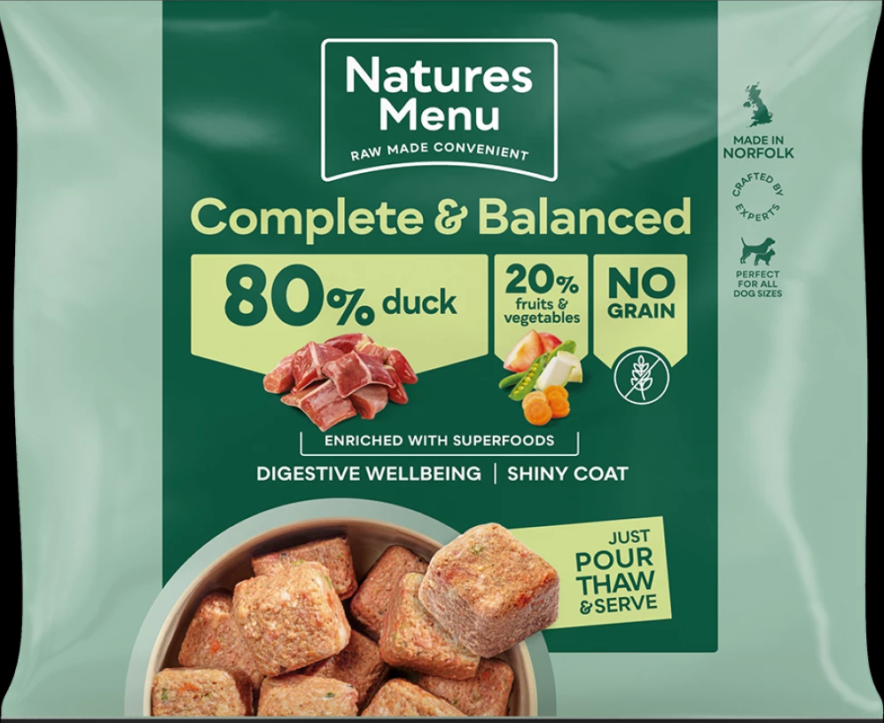 Natures Menu Country Hunter Duck Complete Nuggets 1kg