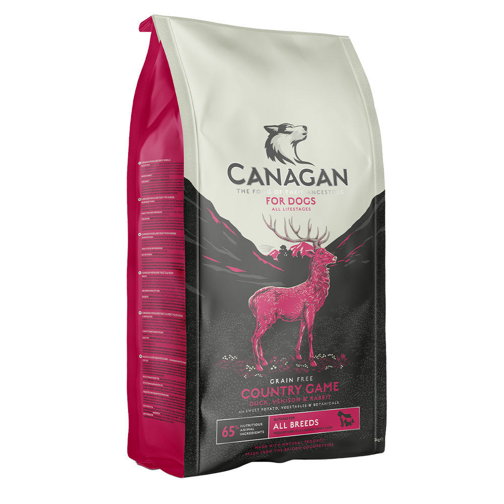 Canagan Country Game For Dogs 2kg Award winning pet food