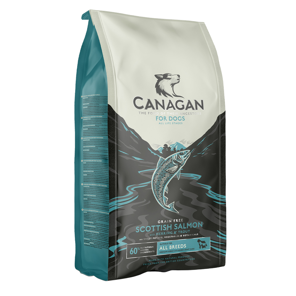 Canagan Scottish Salmon For Dogs 2kg Award winning pet food