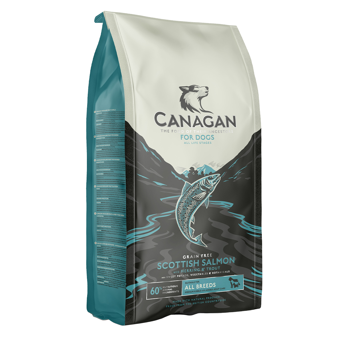 Canagan Scottish Salmon For Dogs 2kg Award winning pet food