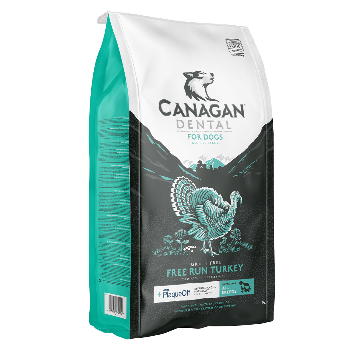 Canagan Dental for Dogs 2kg Award winning pet food