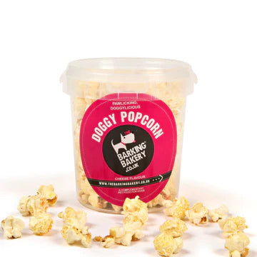 DOGGY CHEESEY PUPCORN TUB