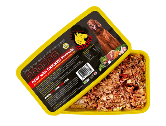 prodog Beef & Chicken Complete Raw Dog Food Meal