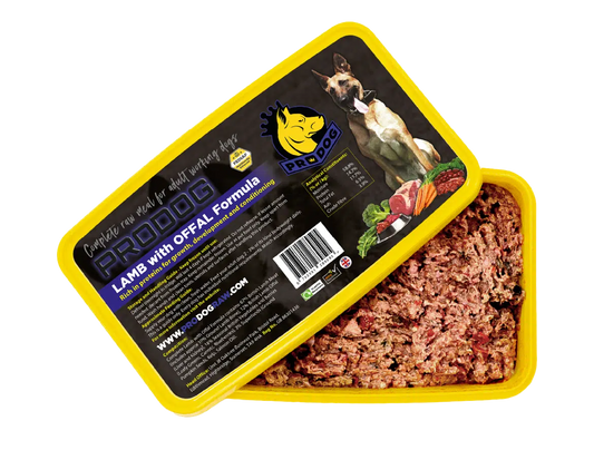 Prodog Lamb Complete Raw Dog Food with Offal Meal