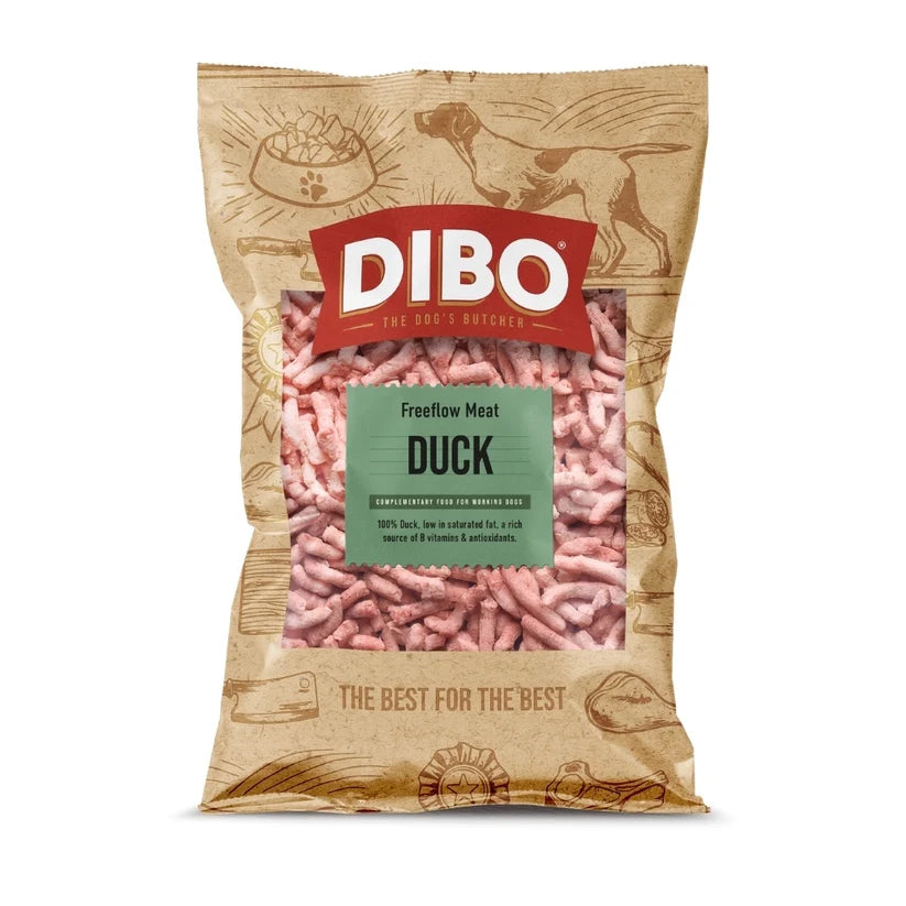Dibo Duck Freeflow Mince (Previously Pegasus Raw Free Flow Duck mince 1kg)