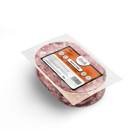 Drool Duck & Tripe Standard Mince 80-10-10 454g