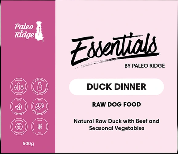 Paleo Ridge Essentials Duck Dinner 500g