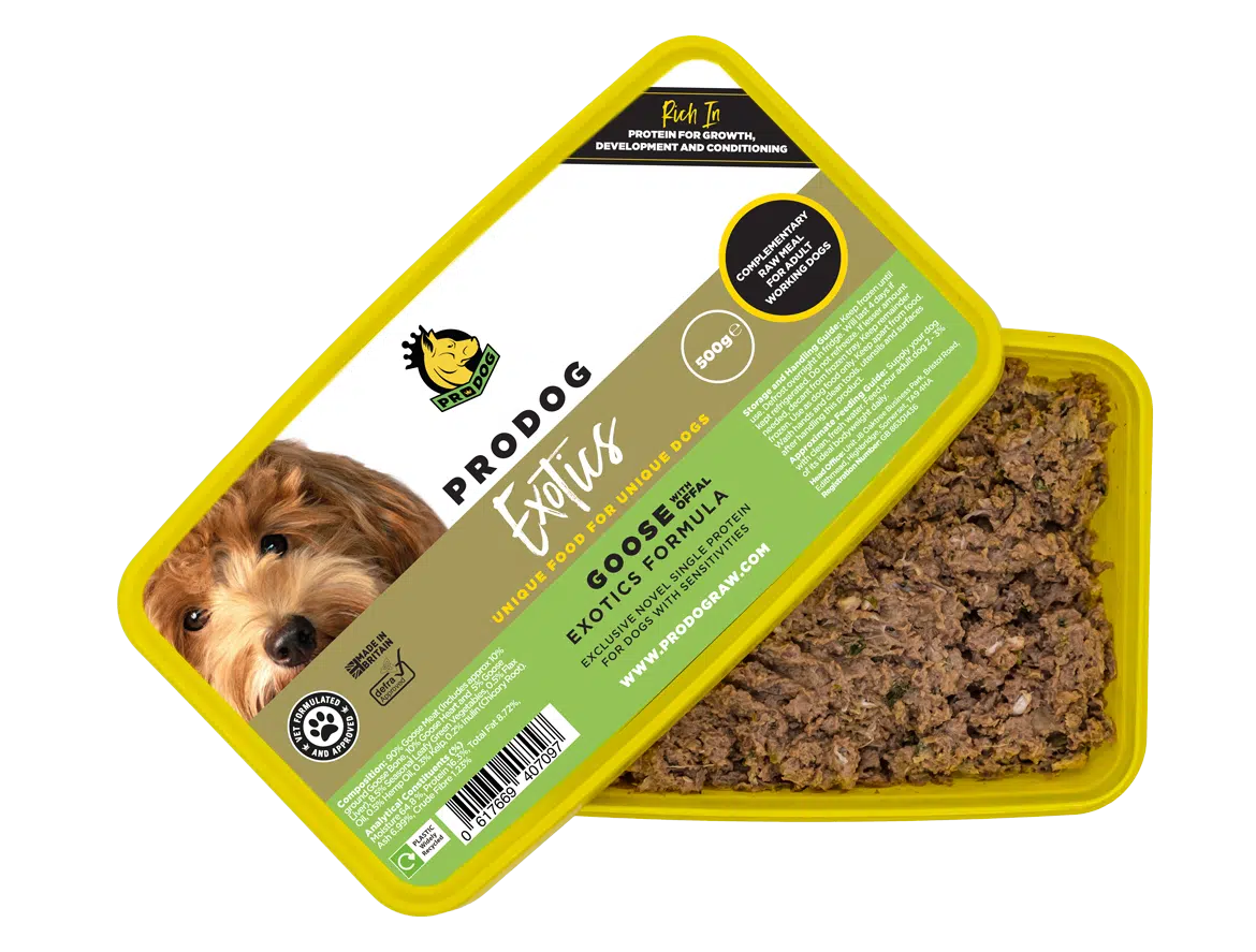 Prodog Goose with Offal Raw Dog Food Meal