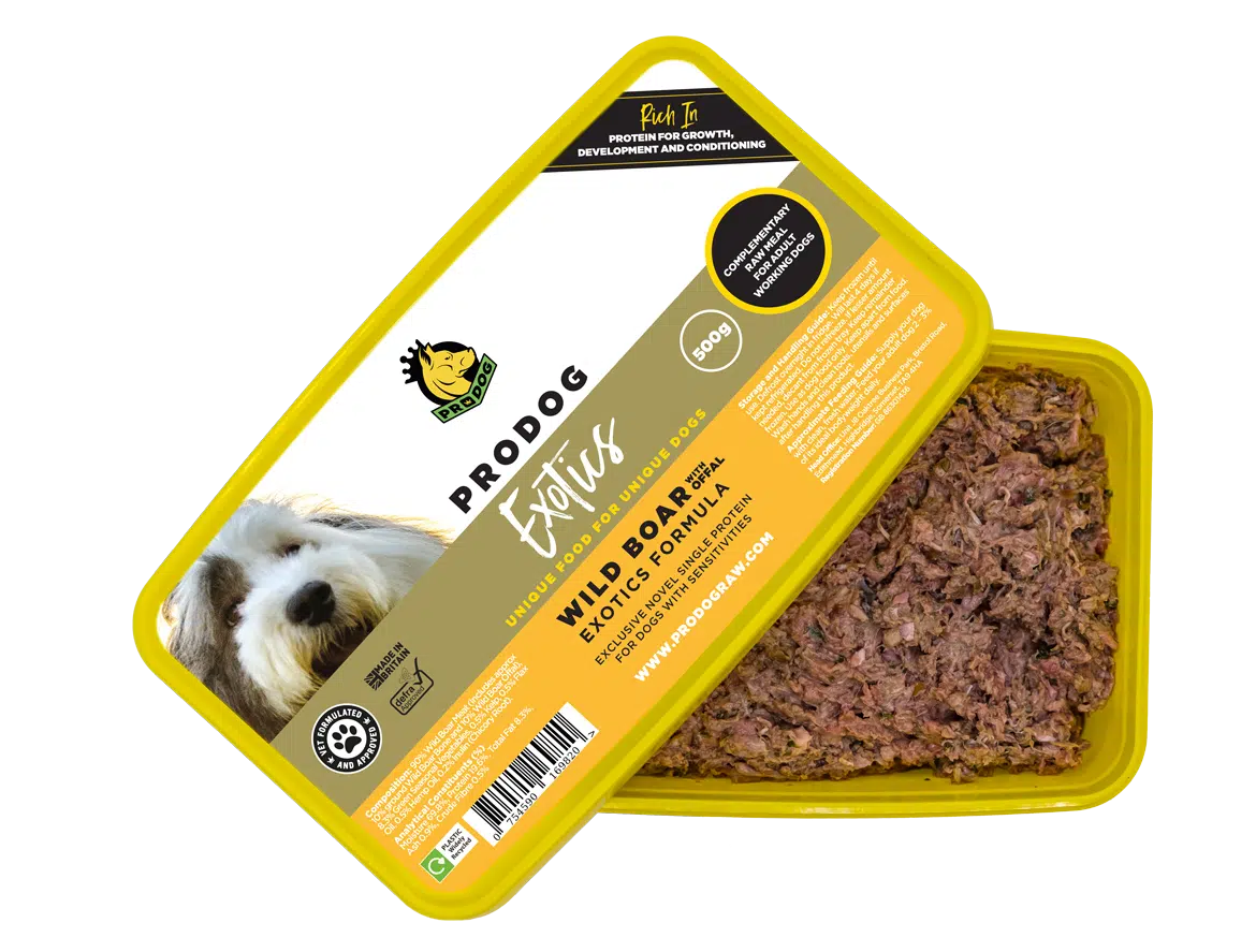 Prodog Wild Boar with Offal Raw Dog Food Meal