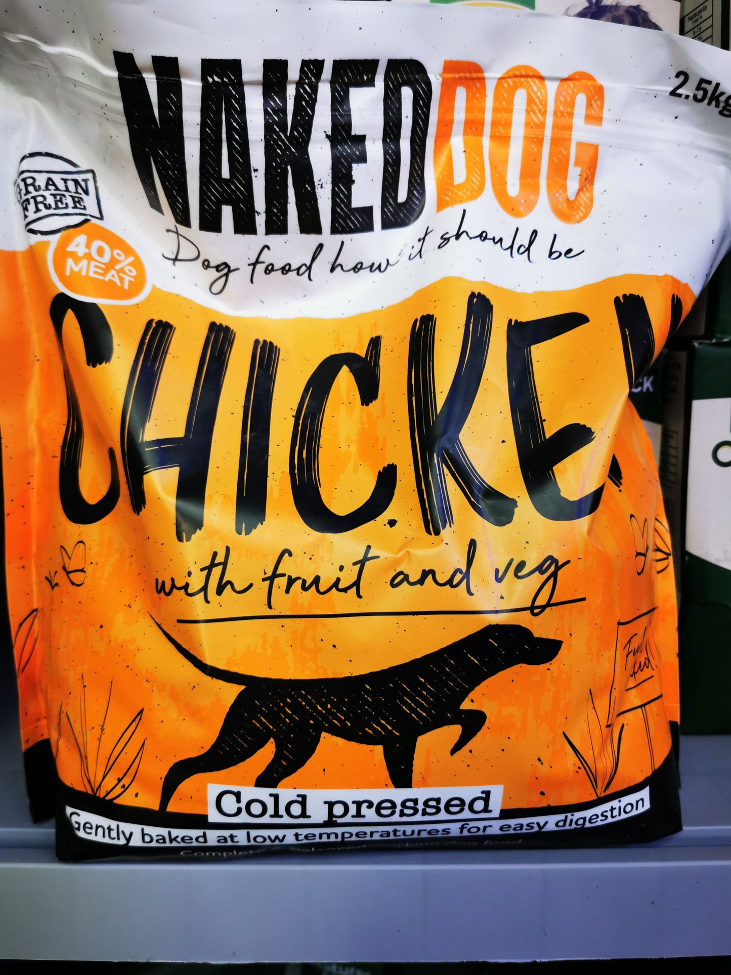 Naked Cold Pressed Chicken 2.5kg
