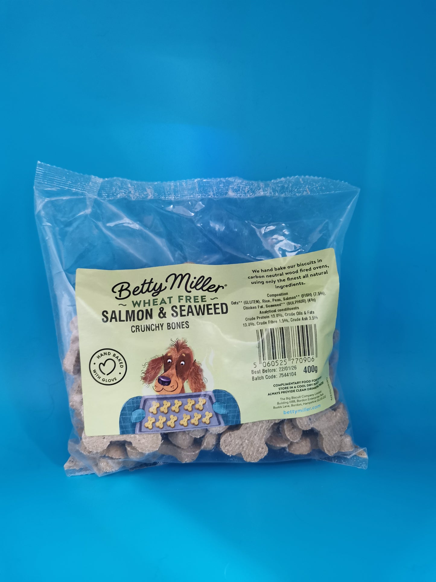 Betty Miller Salmon & Seaweed Bones 400g
