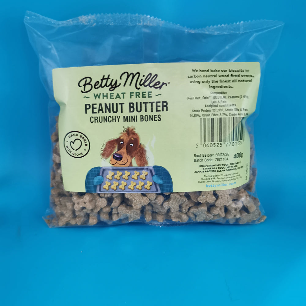 Betty Miller Peanut Butter Minis 400g