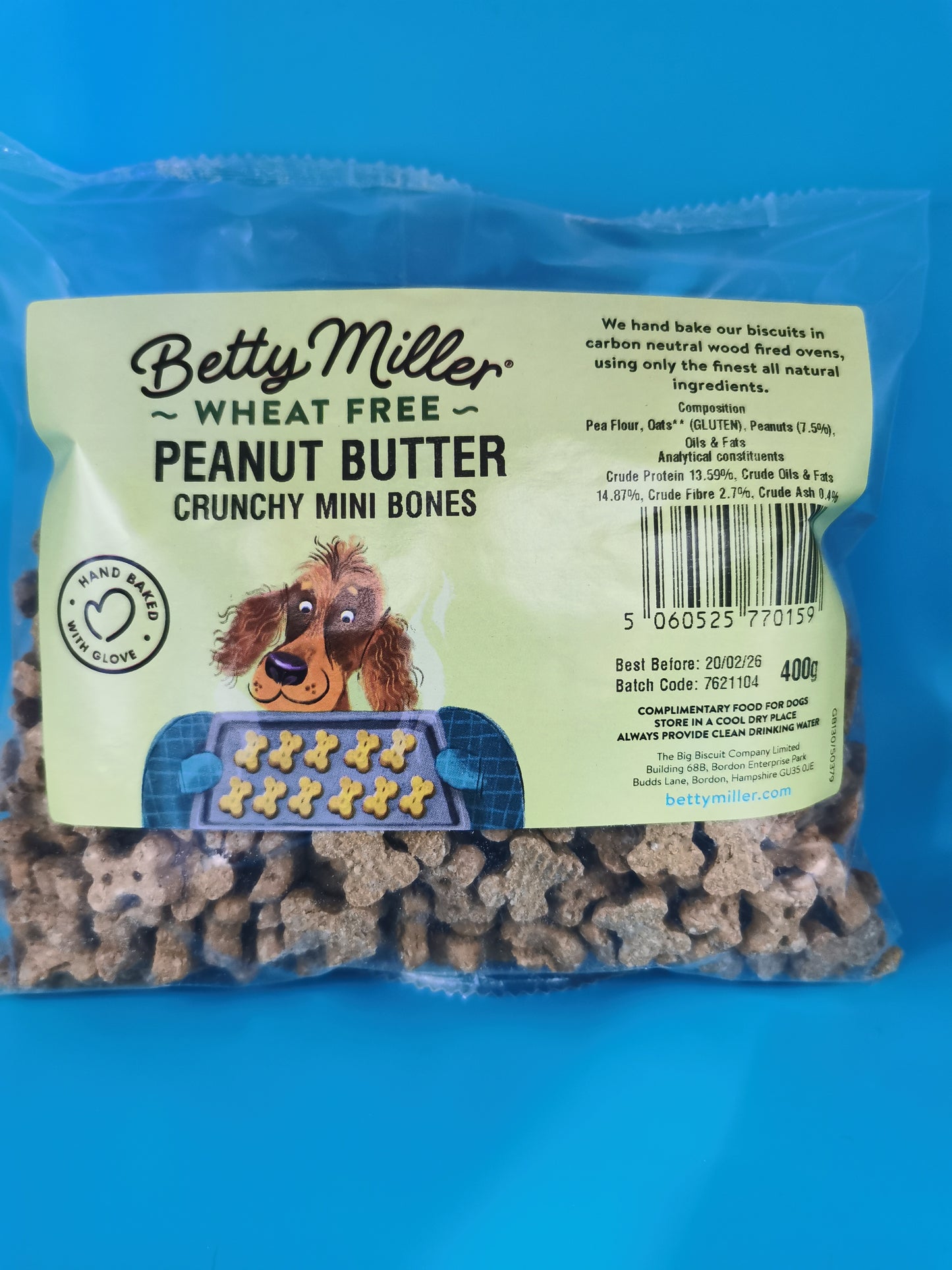Betty Miller Peanut Butter Minis 400g
