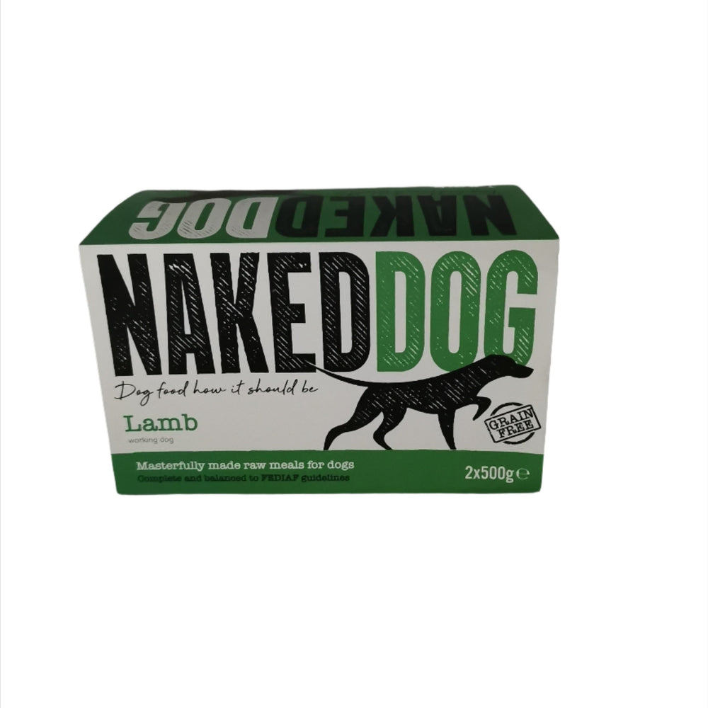 
                  
                    Naked Dog Original Lamb x2 500g
                  
                