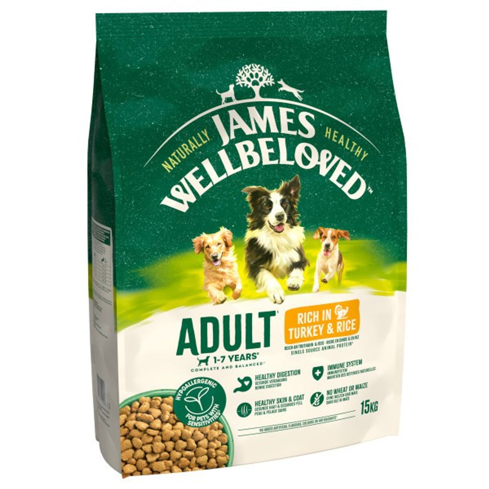 Wellbeloved Turkey and Rice Adult 15kg