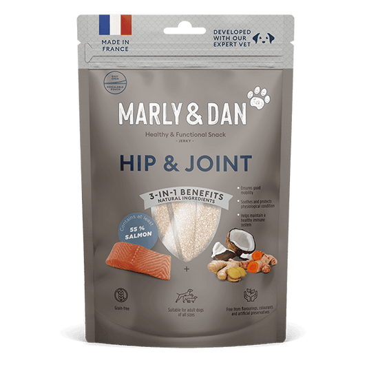 Marly and Dan Jerky Dog Chews for Hip and Joint 80g