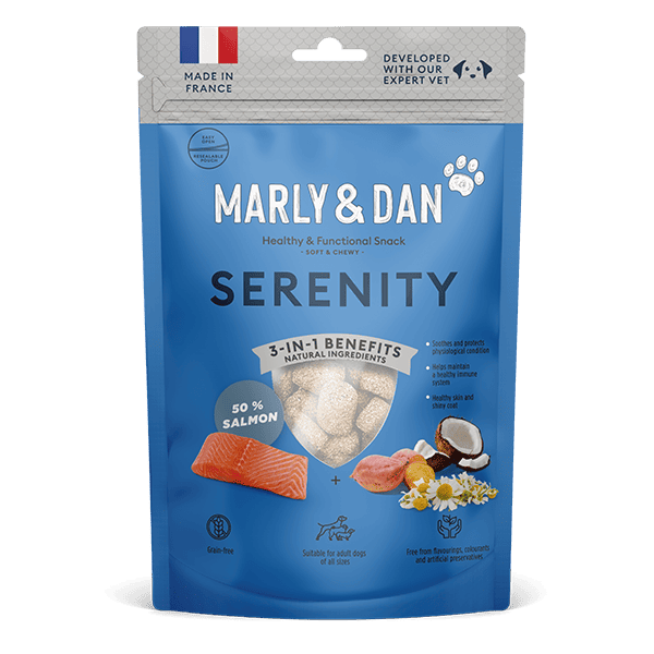 Marly and Dan Soft and Chewy dog bites Serenity 100g