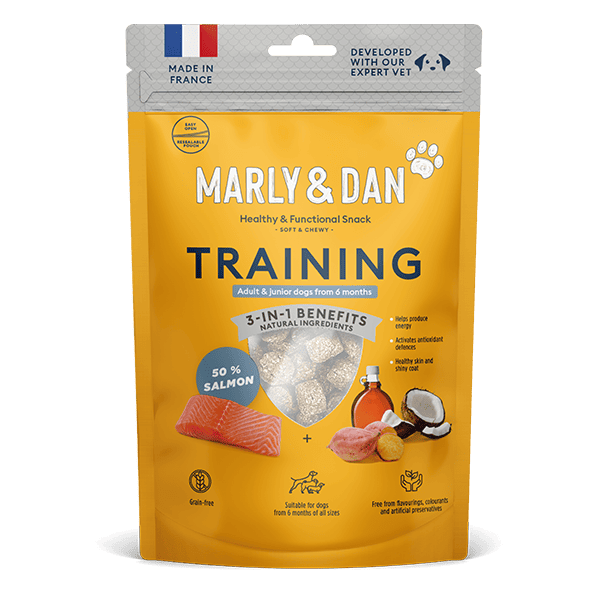 Marly and Dan Soft and Chewy dog bites Training 100g