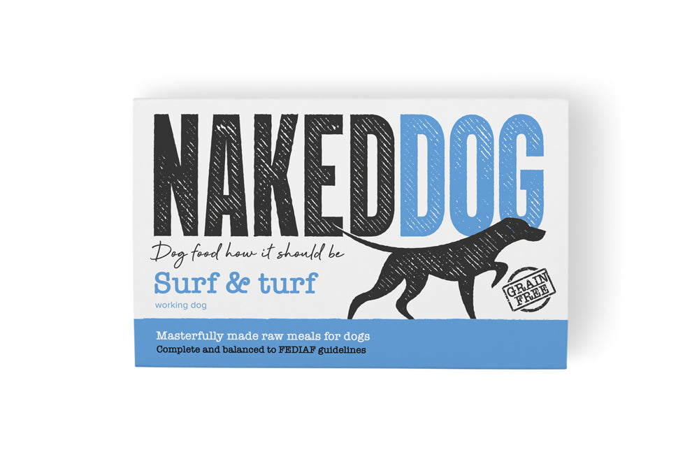 Naked Pup Surf & turf 2 x 500g