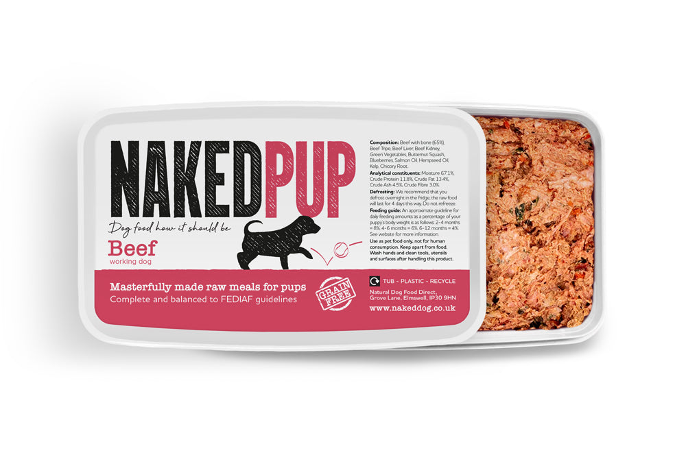Naked Pup Beef 2 x 500g