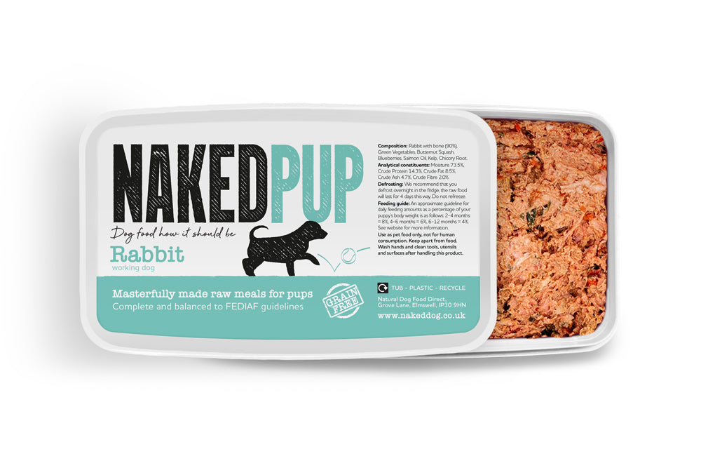 Naked Pup Rabbit 2 x 500g