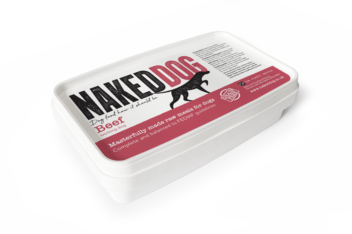 Naked Dog Original Beef 2 x 500g