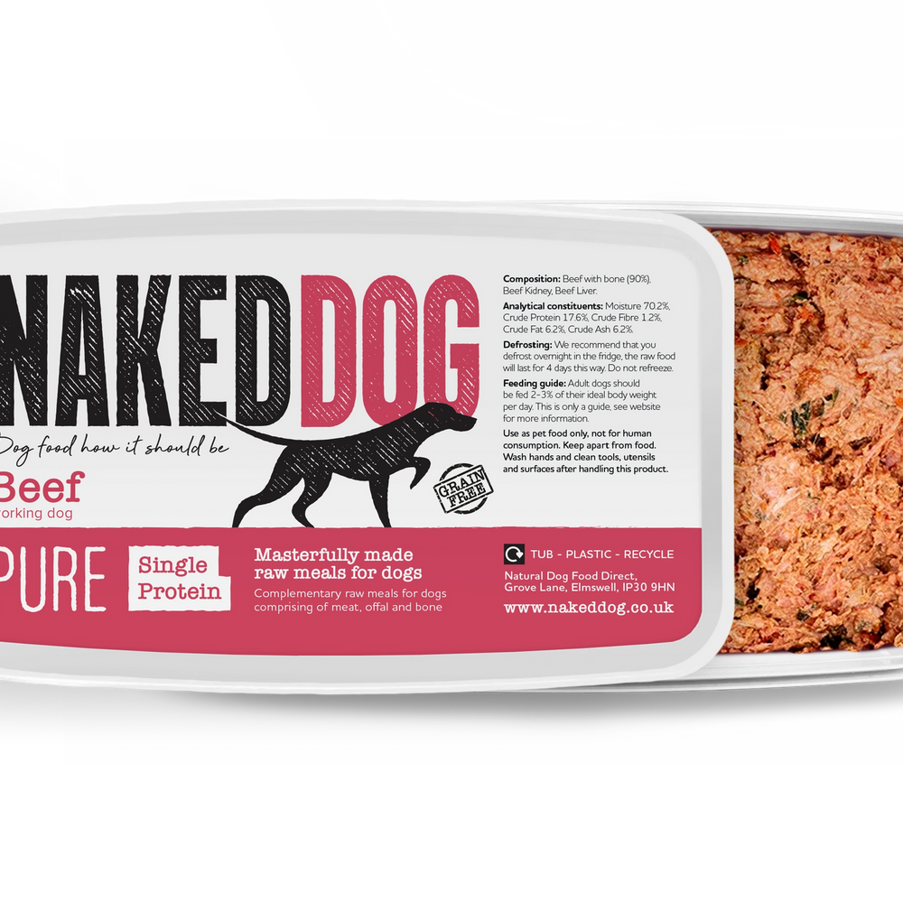 Naked Dog Pure  Beef 2x500g