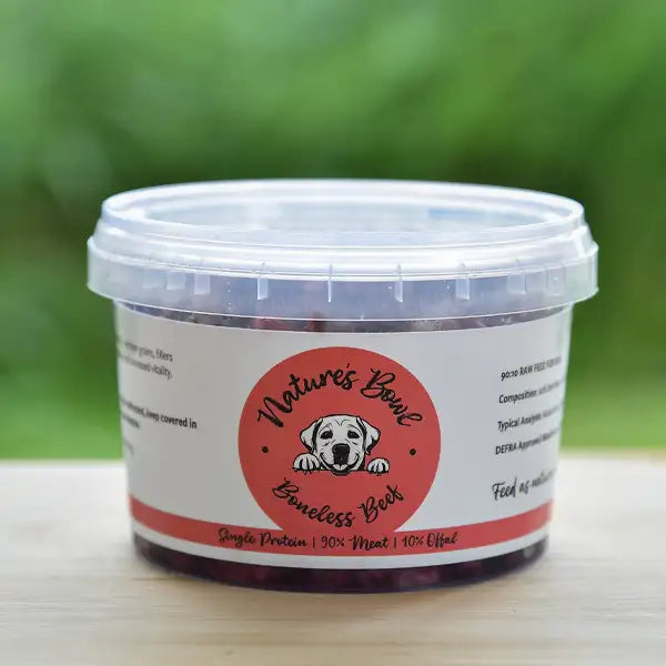 Nature’s Bowl Boneless Beef 500g