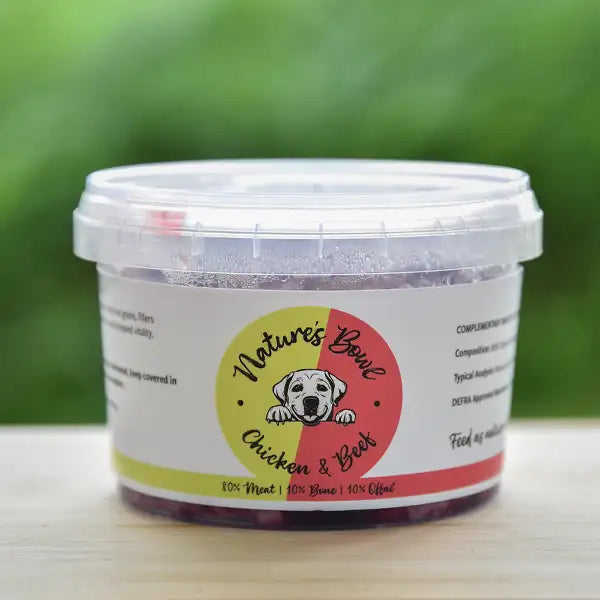 Nature’s Bowl Chicken & Beef 80:10:10 500g