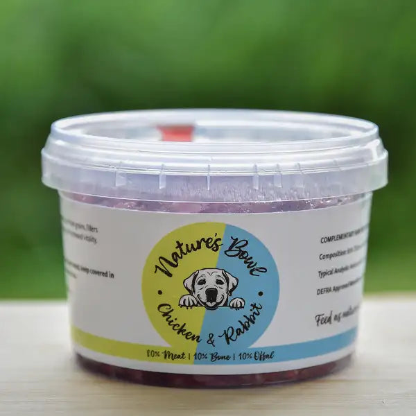 Nature’s Bowl Chicken & Rabbit 80:10:10 500g