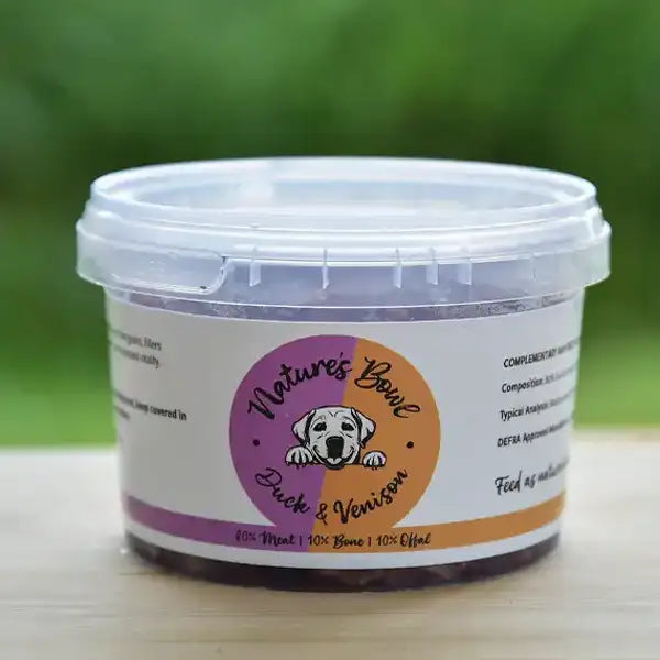 Nature’s Bowl Duck & Venison 80:10:10 500g