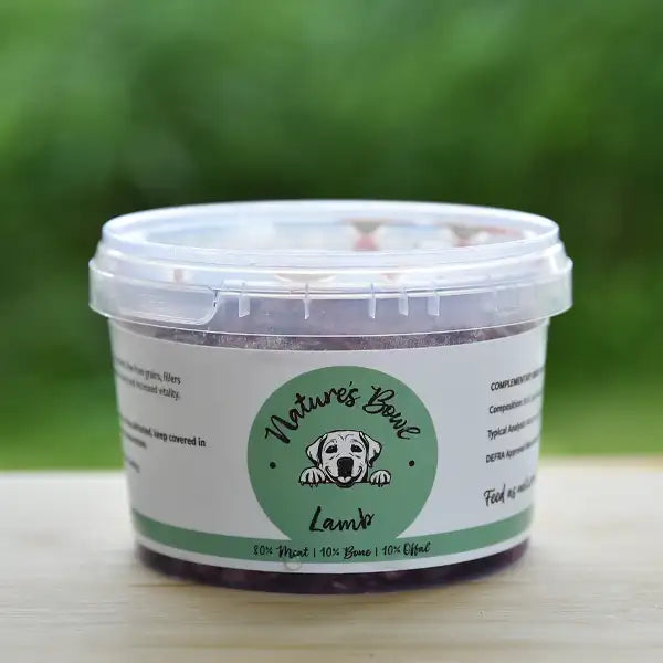 Nature’s Bowl Lamb 80:10:10 500g