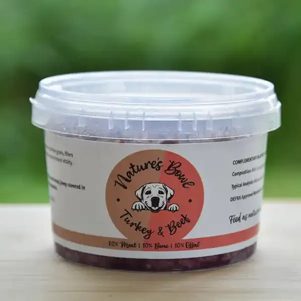 Nature’s Bowl Turkey & Beef 80:10:10 500g