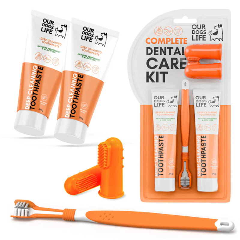 Our Dog’s Life – Toothpaste & Toothbrush Set