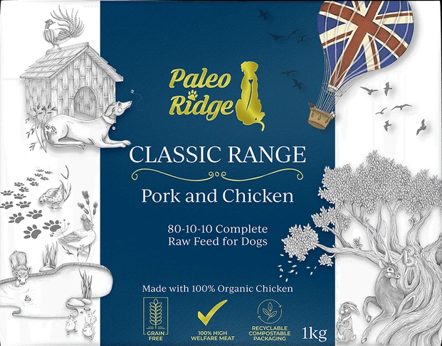 Paleo Ridge Classic Pork and Chicken 1kg